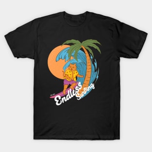 Endless Surfing - Surf Cat T-Shirt